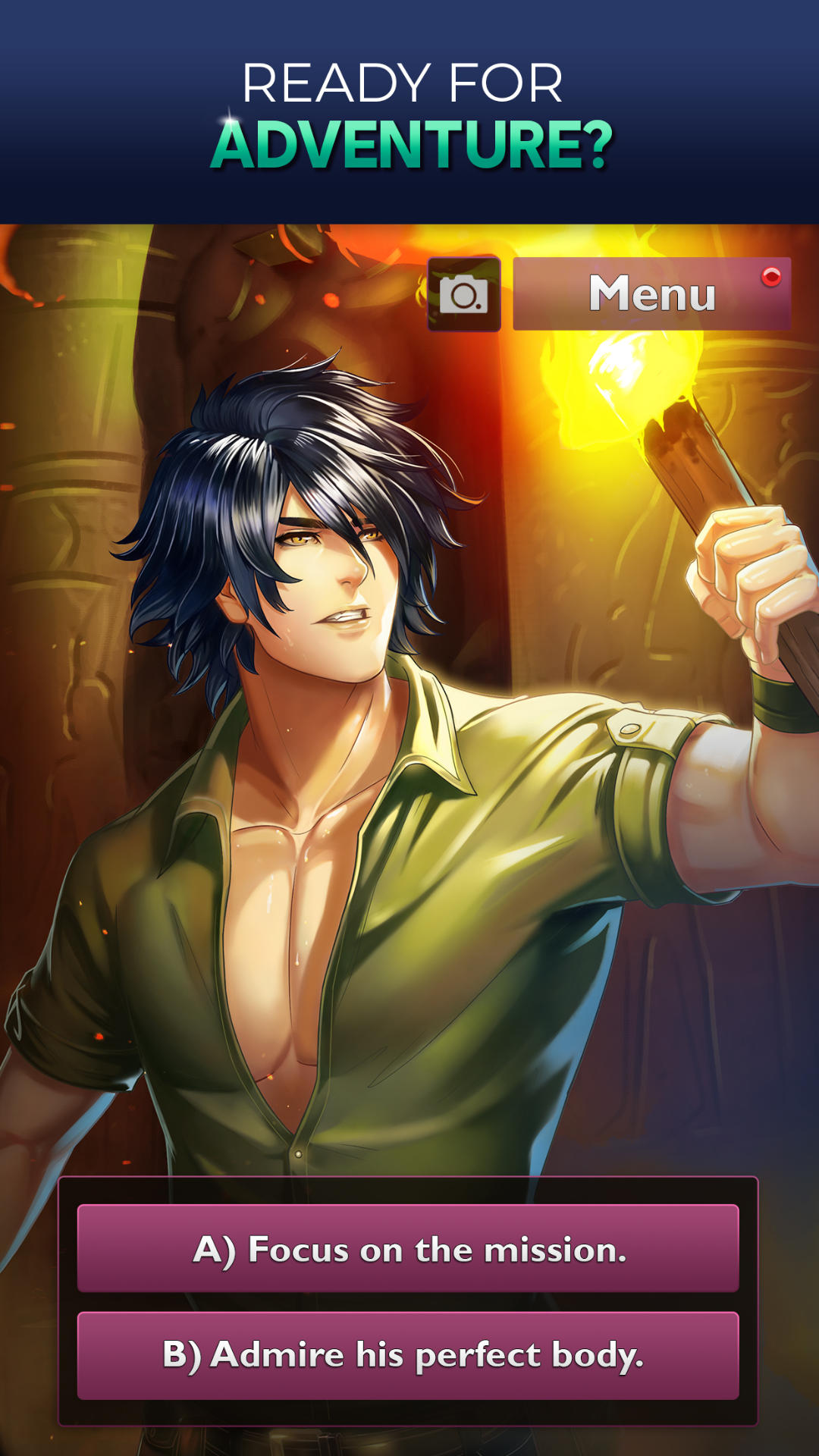 Is It Love? Sebastian - otome Game Screenshot