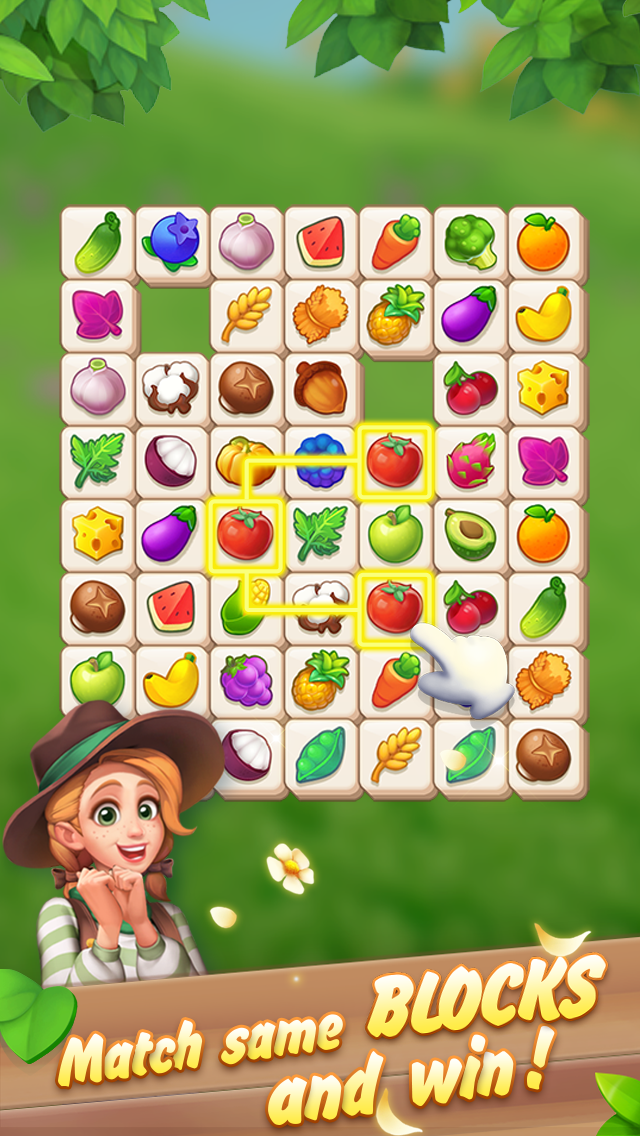 Screenshot 1 of Tile Farm - 퍼즐 매칭 게임 1.2.6
