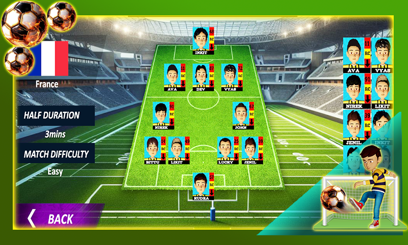 Rudra Kickoff Game Screenshot