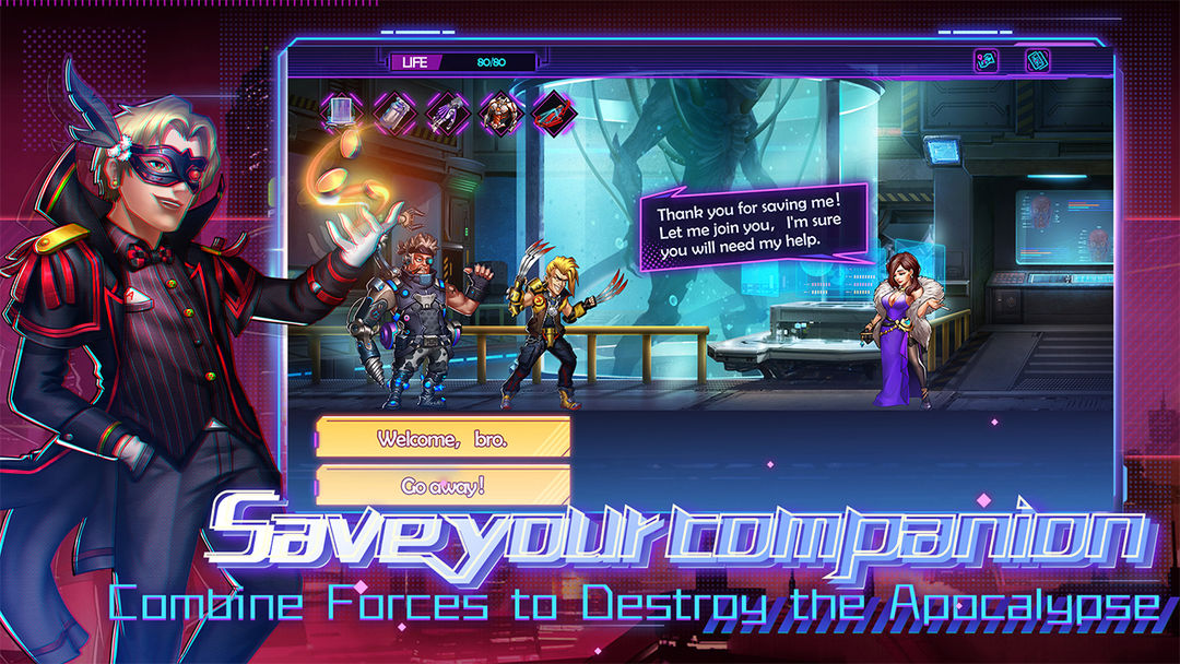 Cyber Savior screenshot game