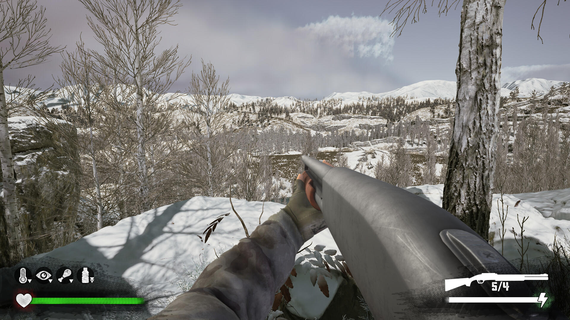 Screenshot of Winter Survival Simulator