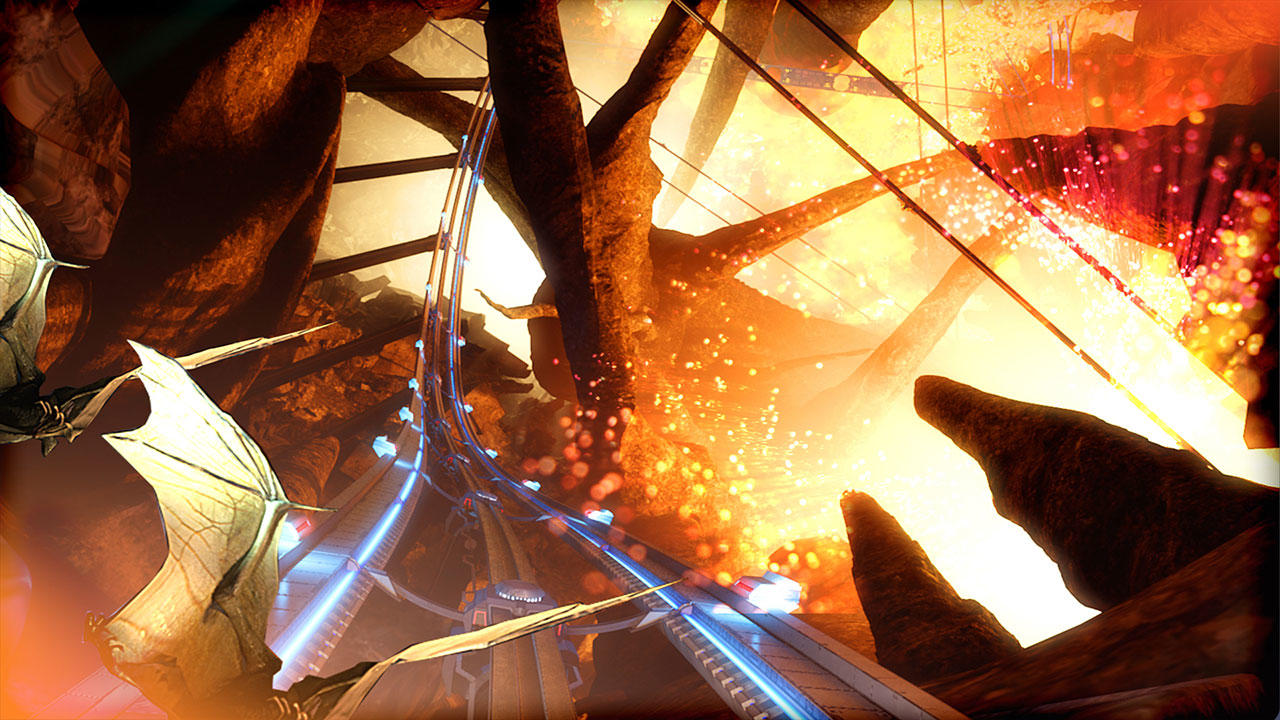 Gravity Train VR Game Screenshot