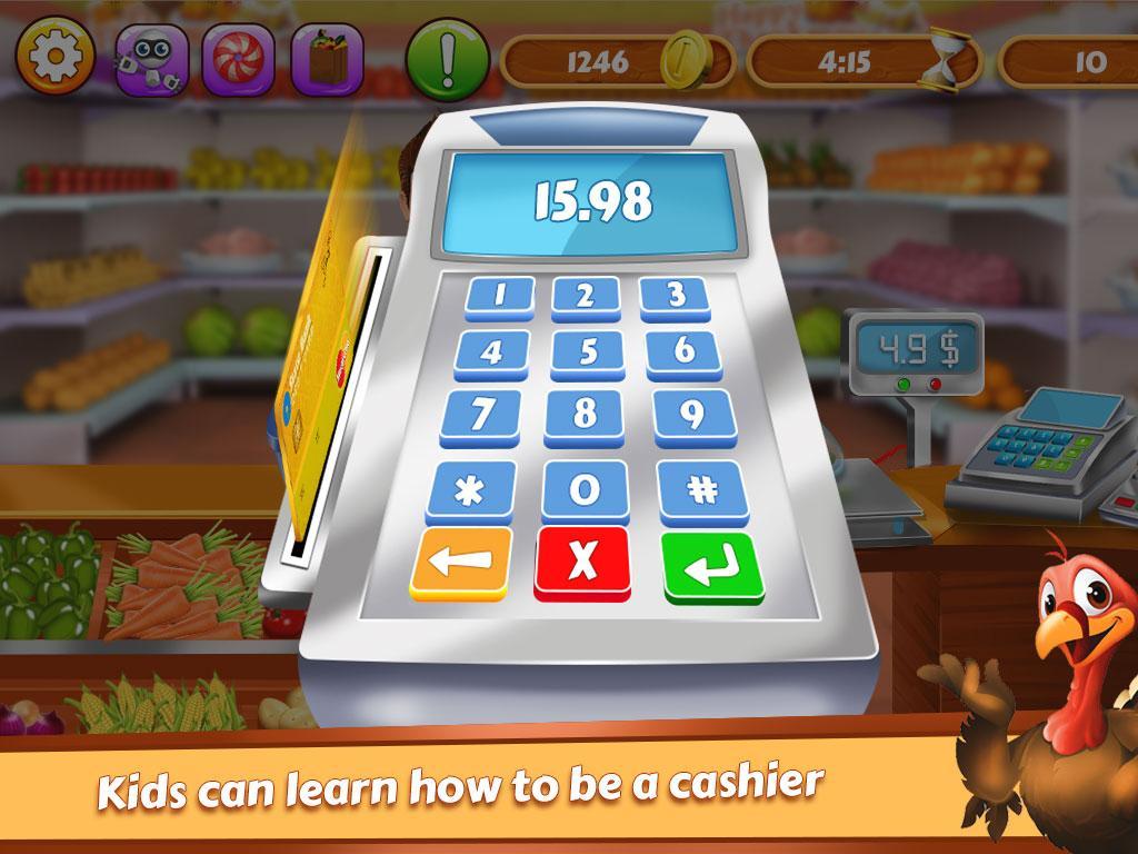 Thanksgiving Store Cashier & Manager Game Screenshot