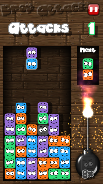 Drop Attack Game Screenshot