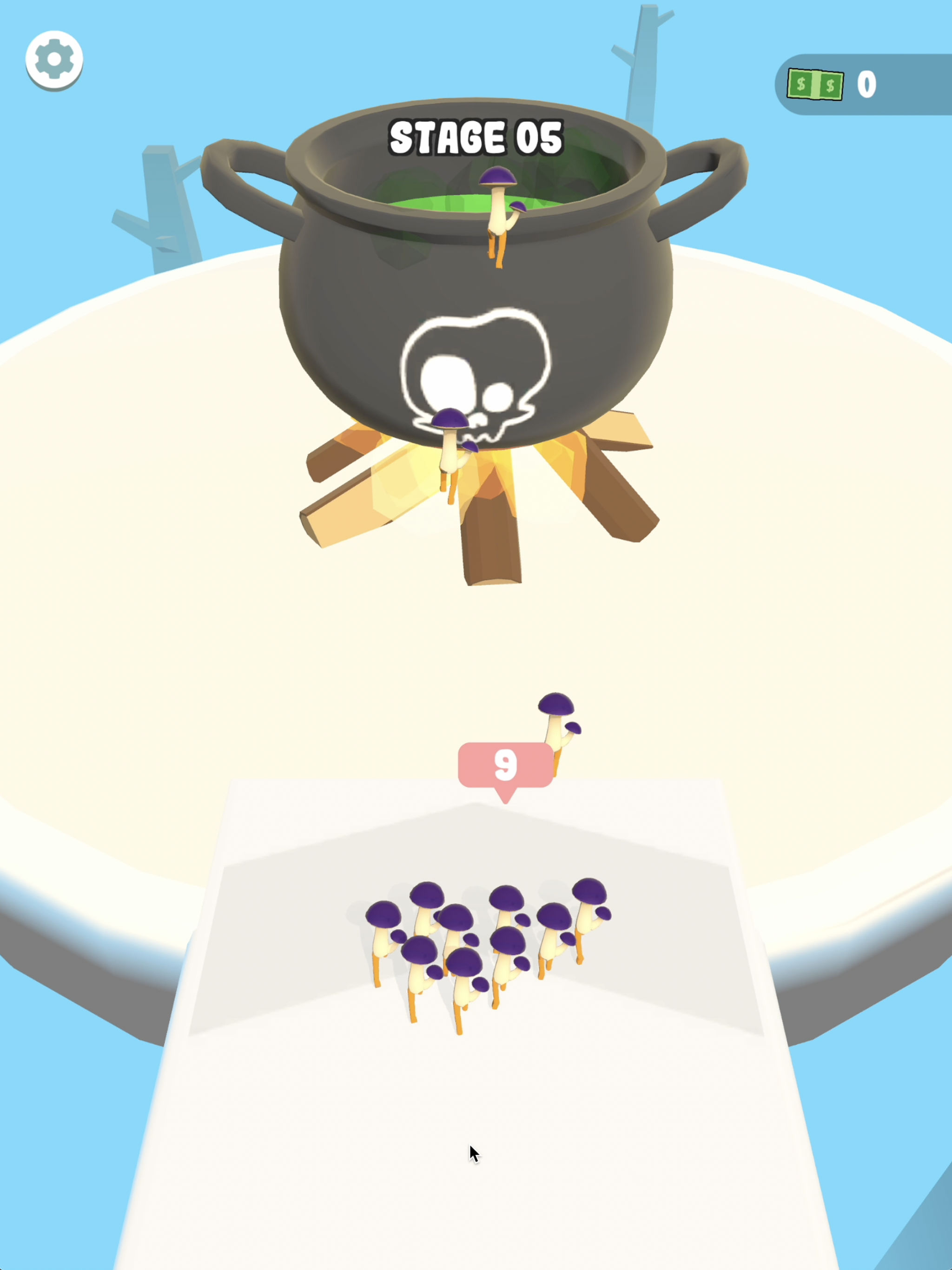 Mush Run! ゲームのスクリーンショット