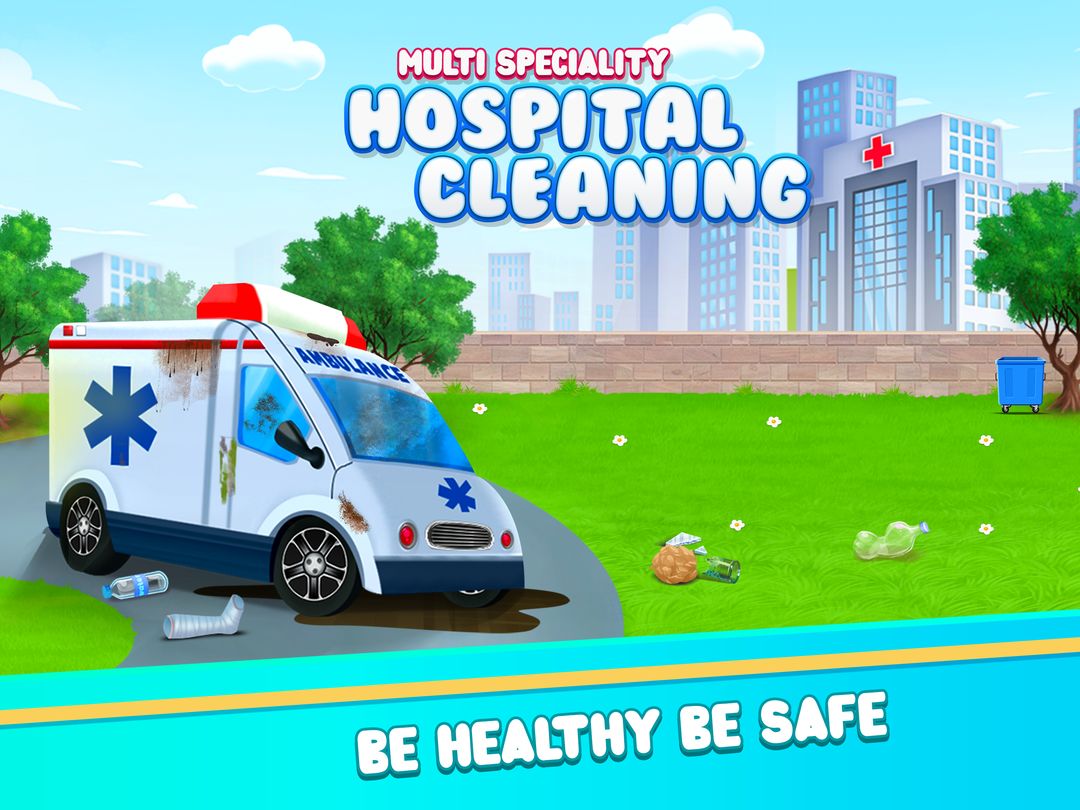 Hospital Cleaning Game - Keep Your Hospital Clean ภาพหน้าจอเกม