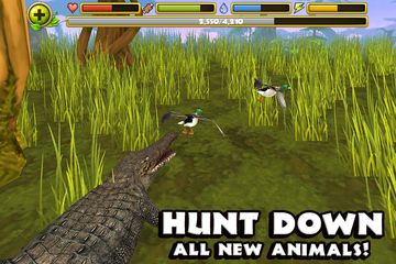 Wildlife Simulator: Crocodile 게임 스크린샷