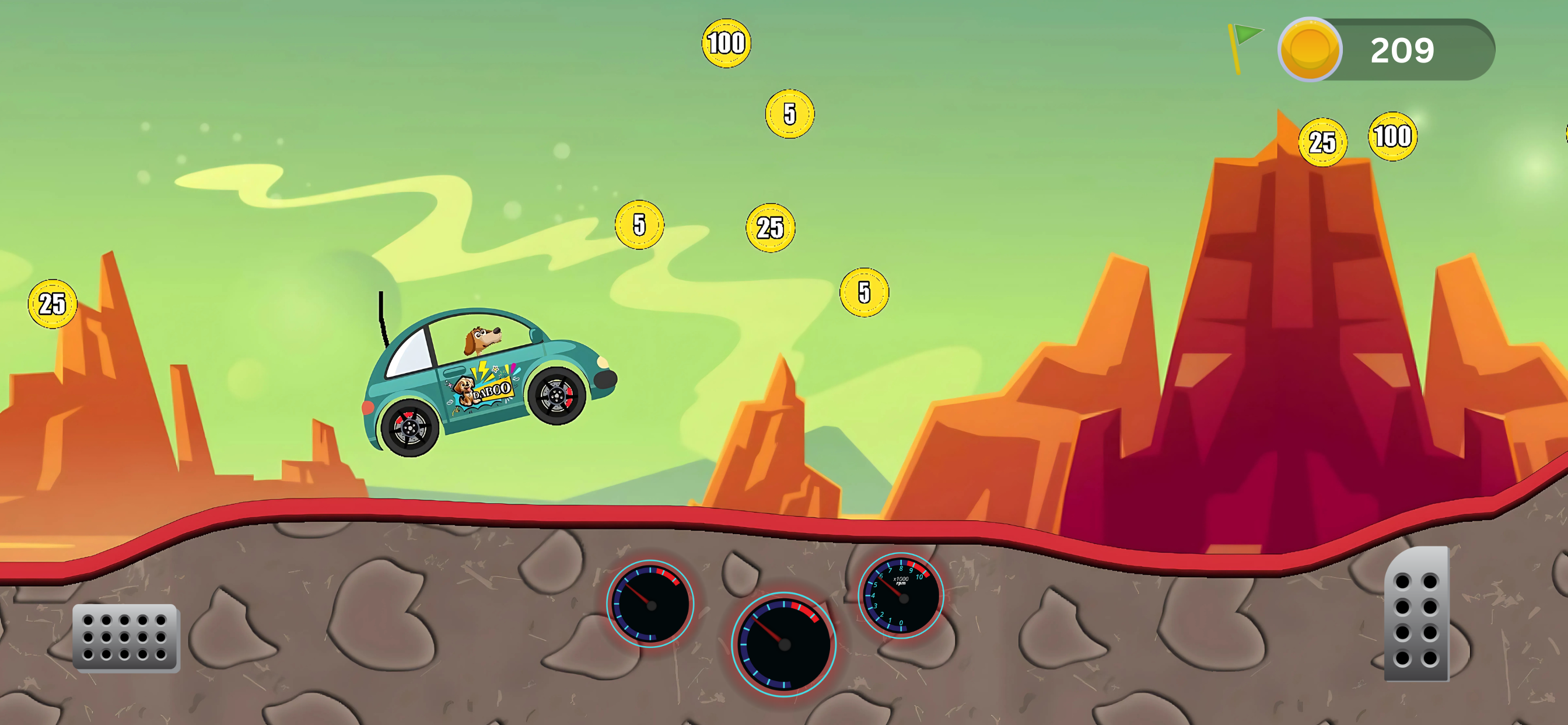 G-FORCE RACERS Game Screenshot