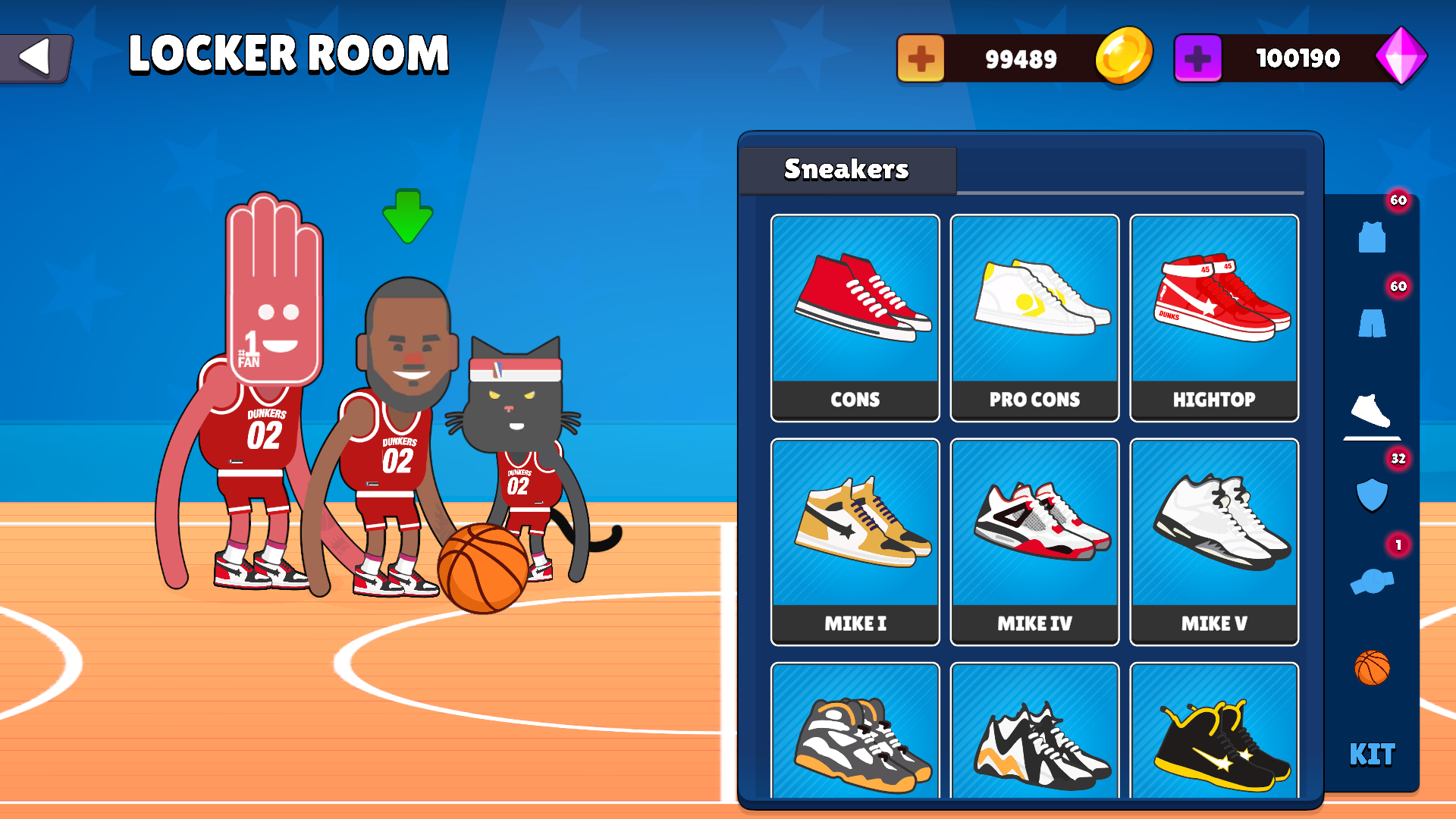 Captura de Tela do Jogo Dunkers 2