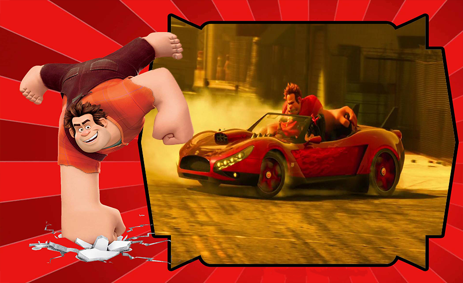 Скриншот игры Wreck It Ralph Fighting Game