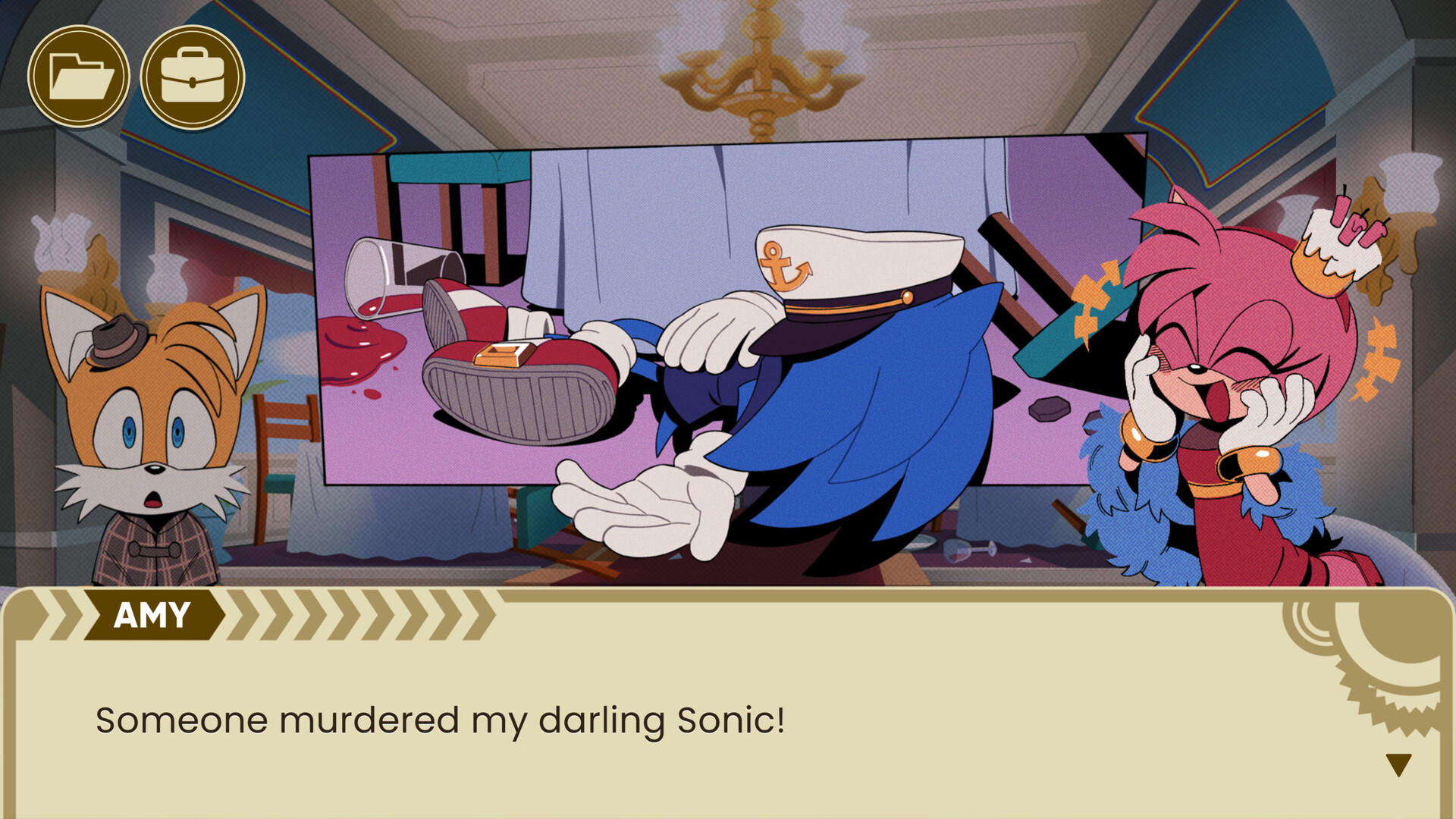 The Murder of Sonic the Hedgehog Game Screenshot