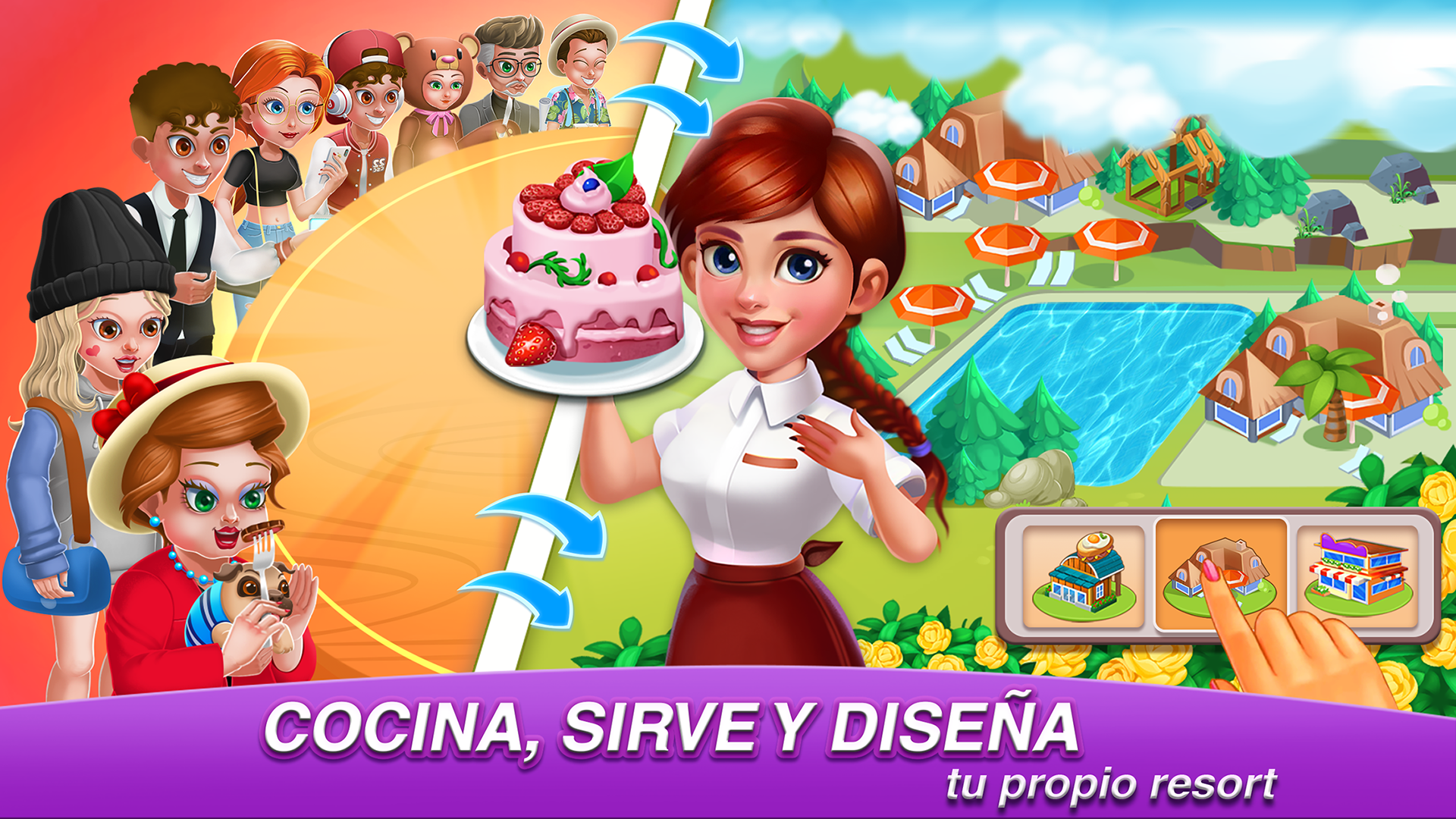 Screenshot 1 of Juegos de cocina cooking World 3.1.8