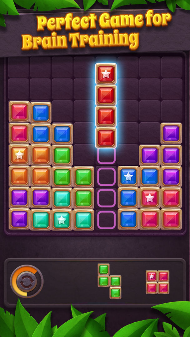 Block Puzzle: Jewel Star 게임 스크린 샷