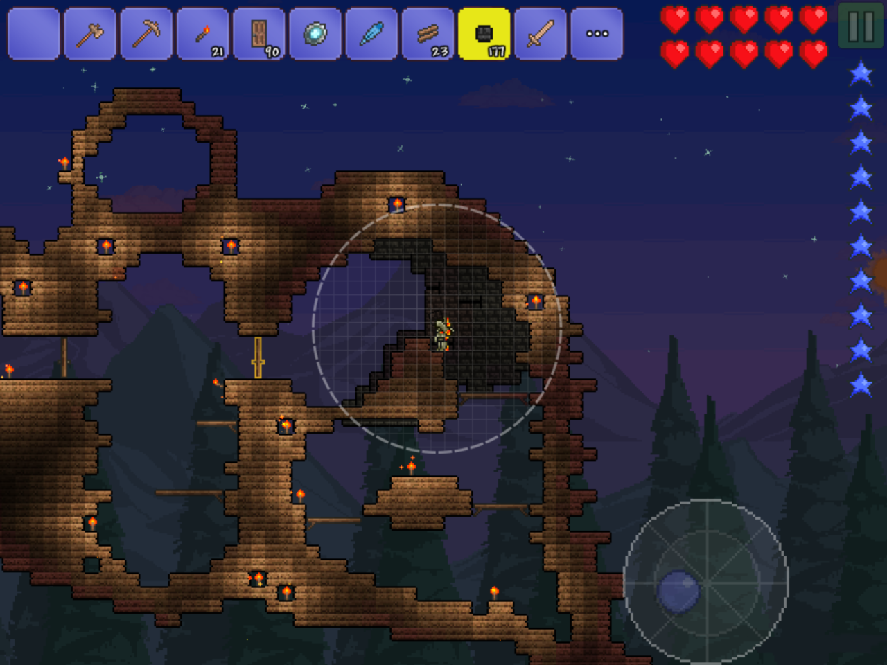 テラリア（日本語版） ภาพหน้าจอเกม