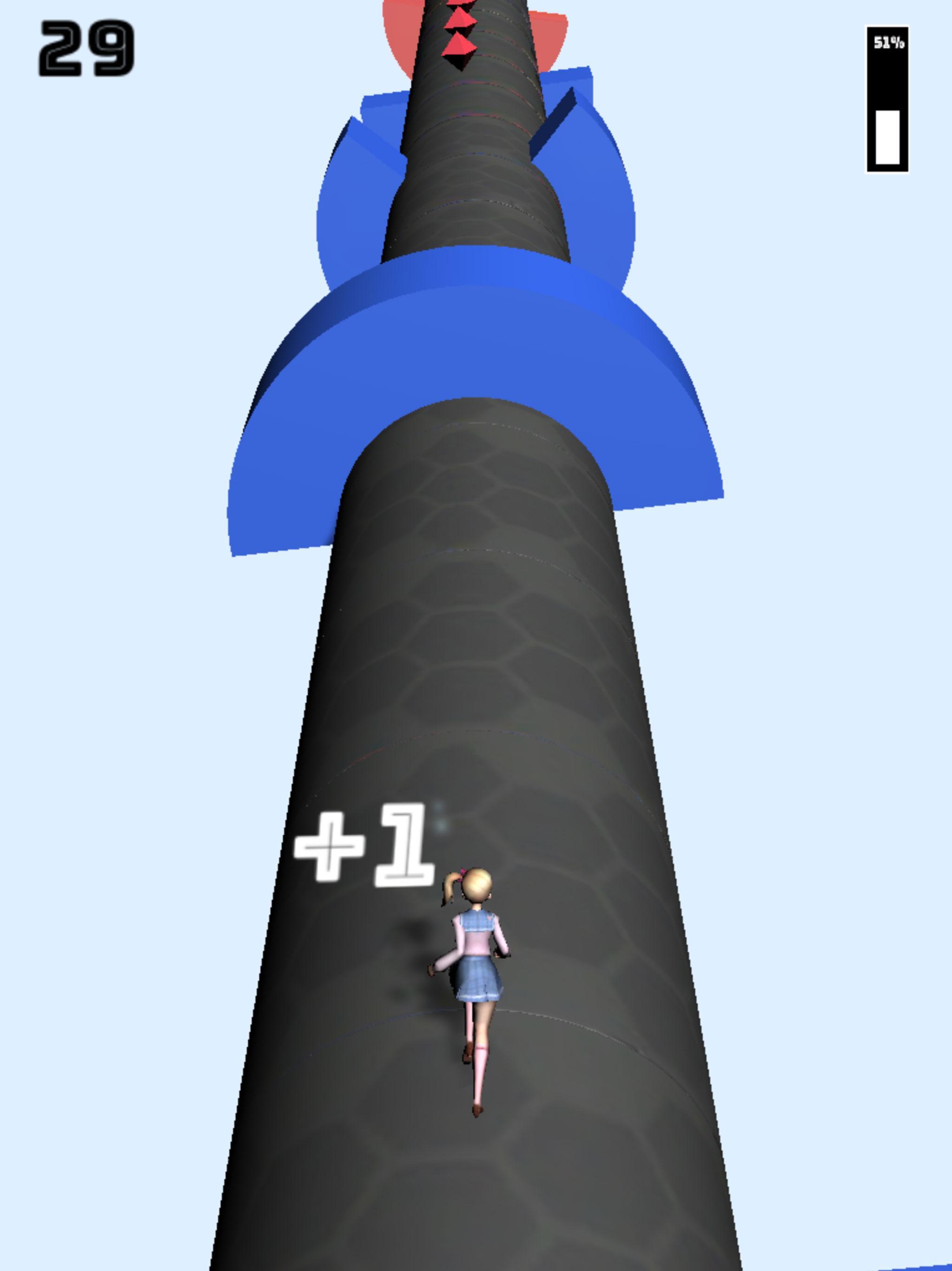 Helix Dash ゲームのスクリーンショット