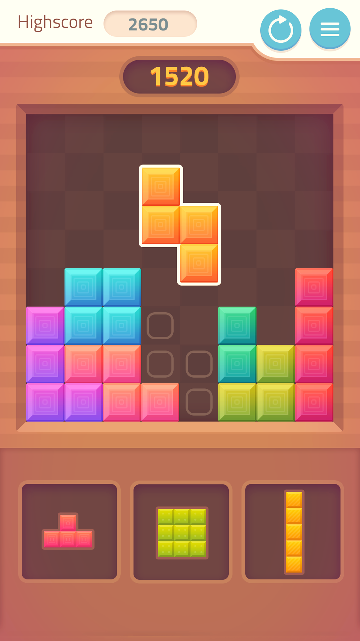 Block Puzzle Box Game Screenshot