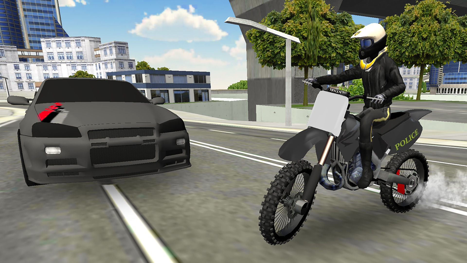 Police Bike City Simulator Game Screenshot
