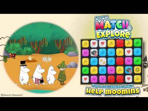 Screenshot of the video of Moomin: Match And Explore