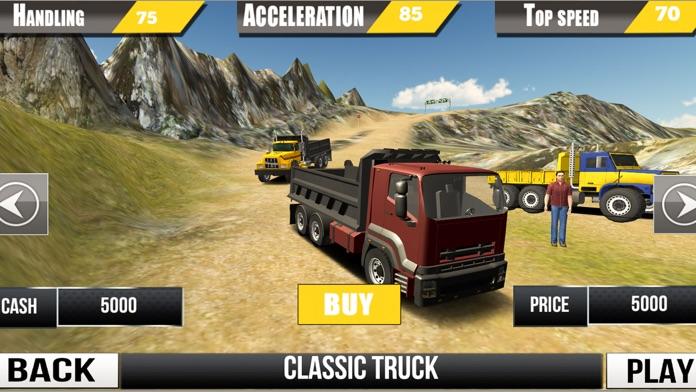 Heavy Transporter Cargo Truck Driver Simulator 3D Game Screenshot