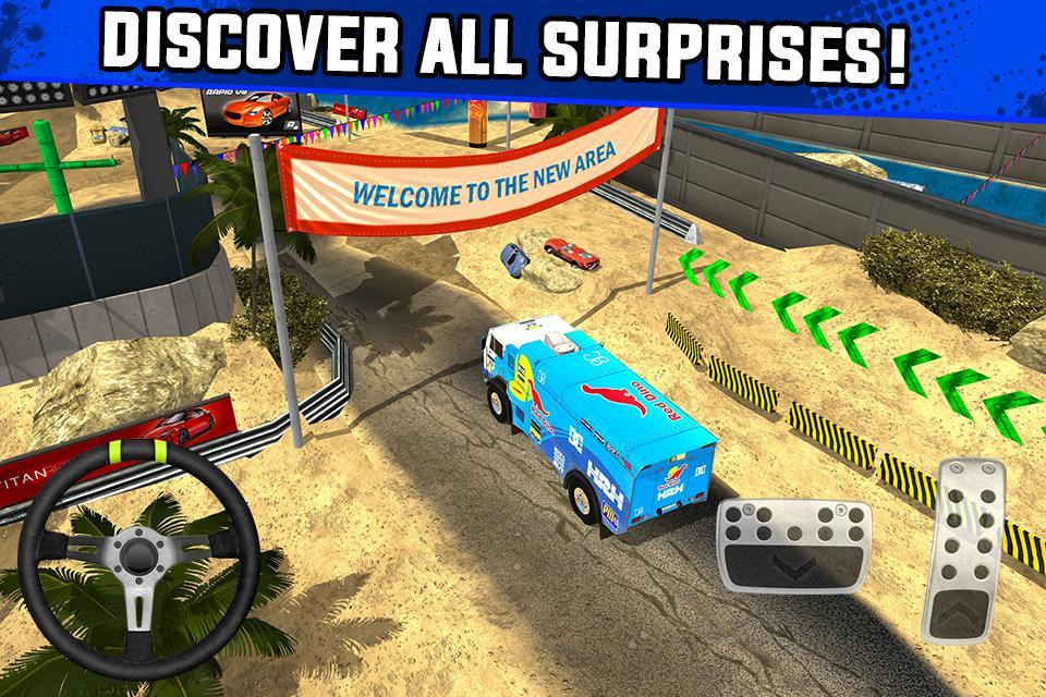 Captura de Tela do Jogo Monster Truck XT Airport Derby