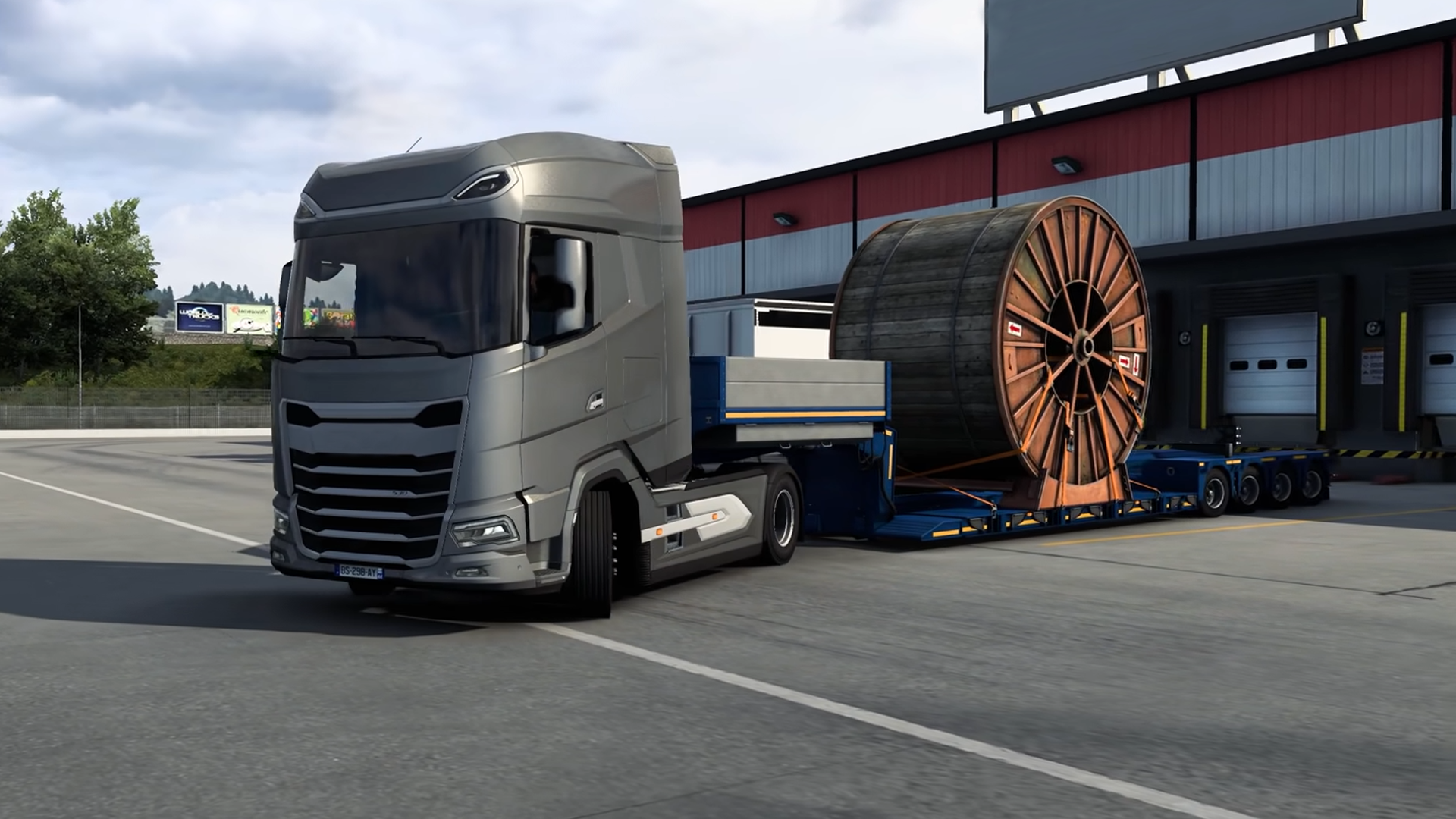 Cuplikan Layar Game Truck Simulator:Deliver truck