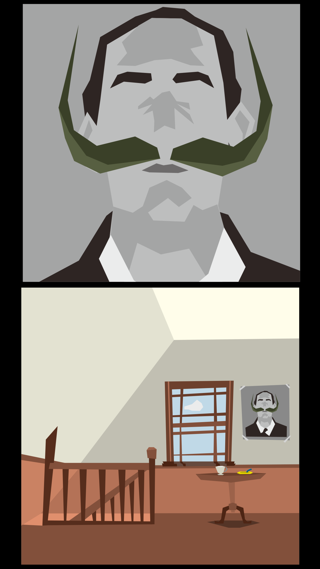 脱出ゲーム　ヒゲの部屋からの脱出 ゲームのスクリーンショット