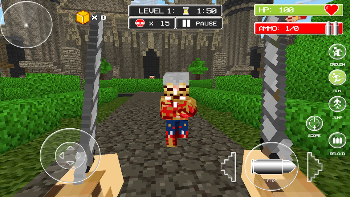 Titan Attack: Wall Defense FPS Game Screenshot