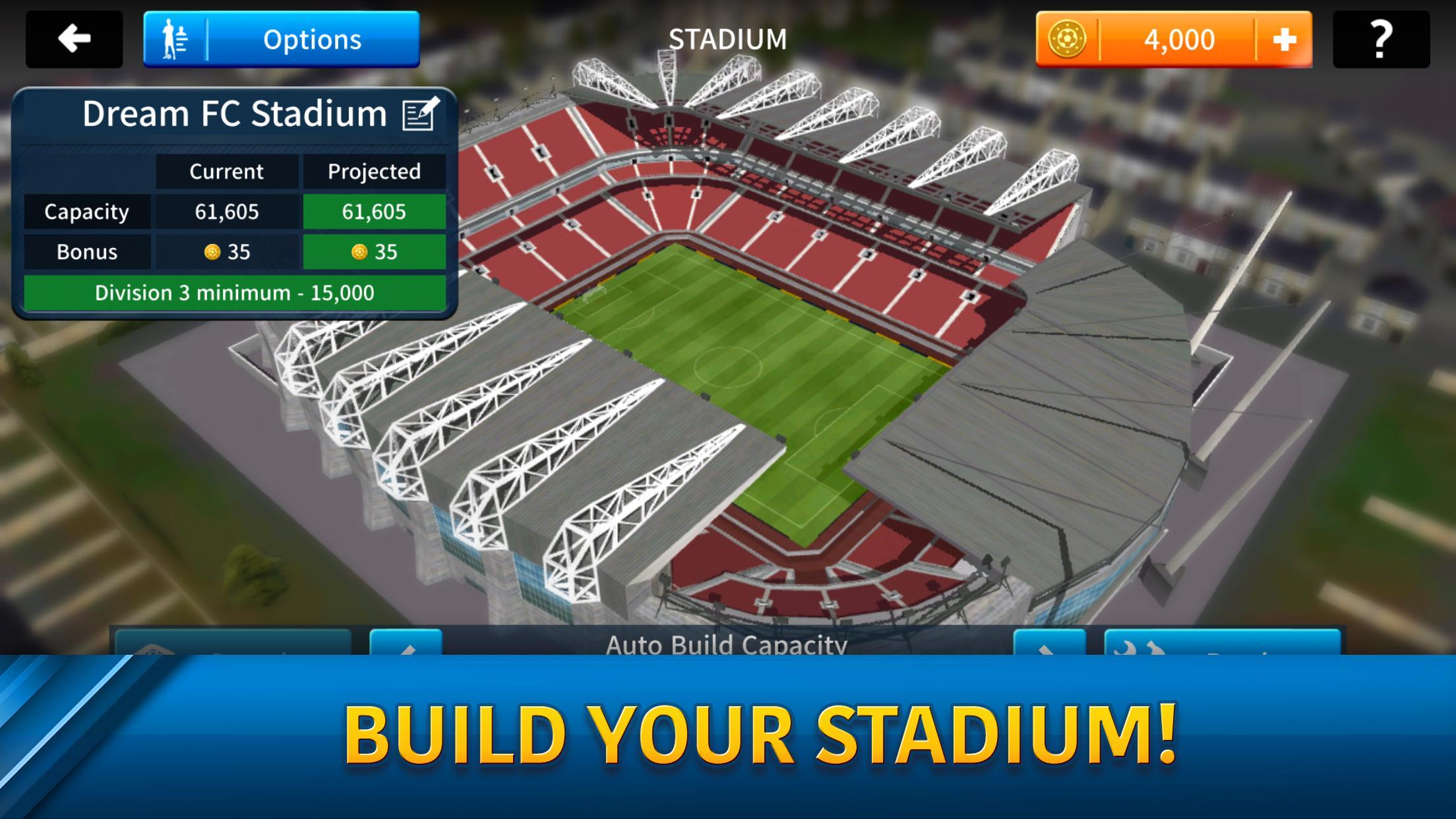 Dream League Soccer Game Screenshot