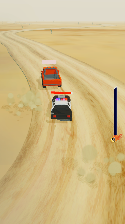 Voxel Dash Race Game Screenshot