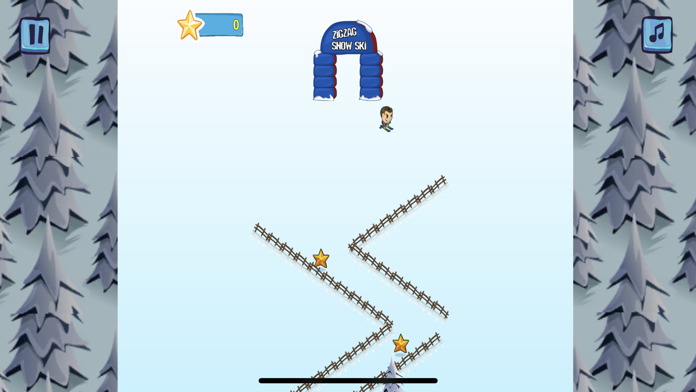 BayTamChin Skateboarder ZigZag Game Screenshot
