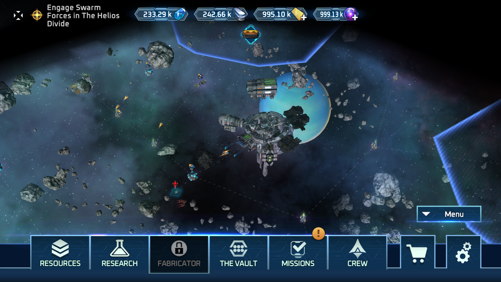 Sol Frontiers - Idle Strategy ภาพหน้าจอเกม