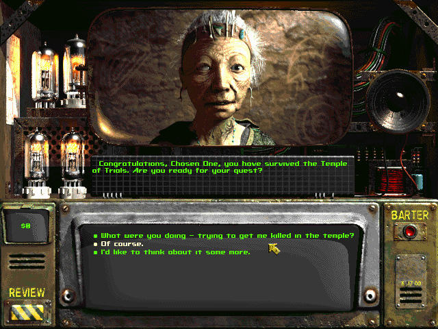 Screenshot 1 of Fallout 2: ហ្គេមលេងតួនាទីនុយក្លេអ៊ែរក្រោយ 