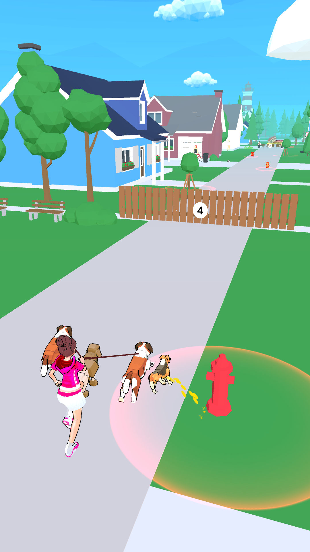 Dog Walk! ภาพหน้าจอเกม