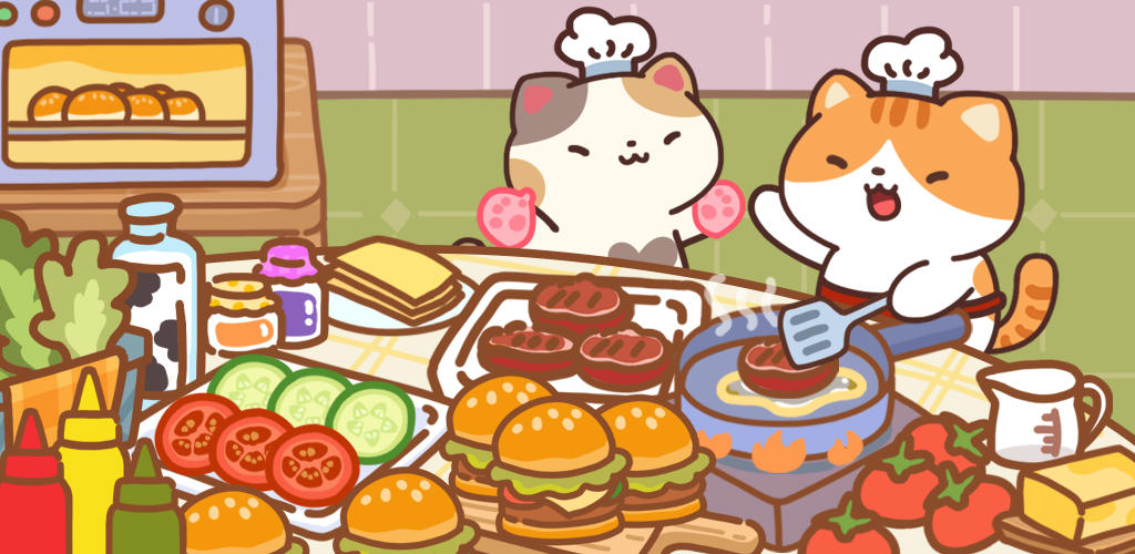 Banner of Cat Cooking Bar - 治愈貓咪模擬經營大亨遊戲 1.7.16
