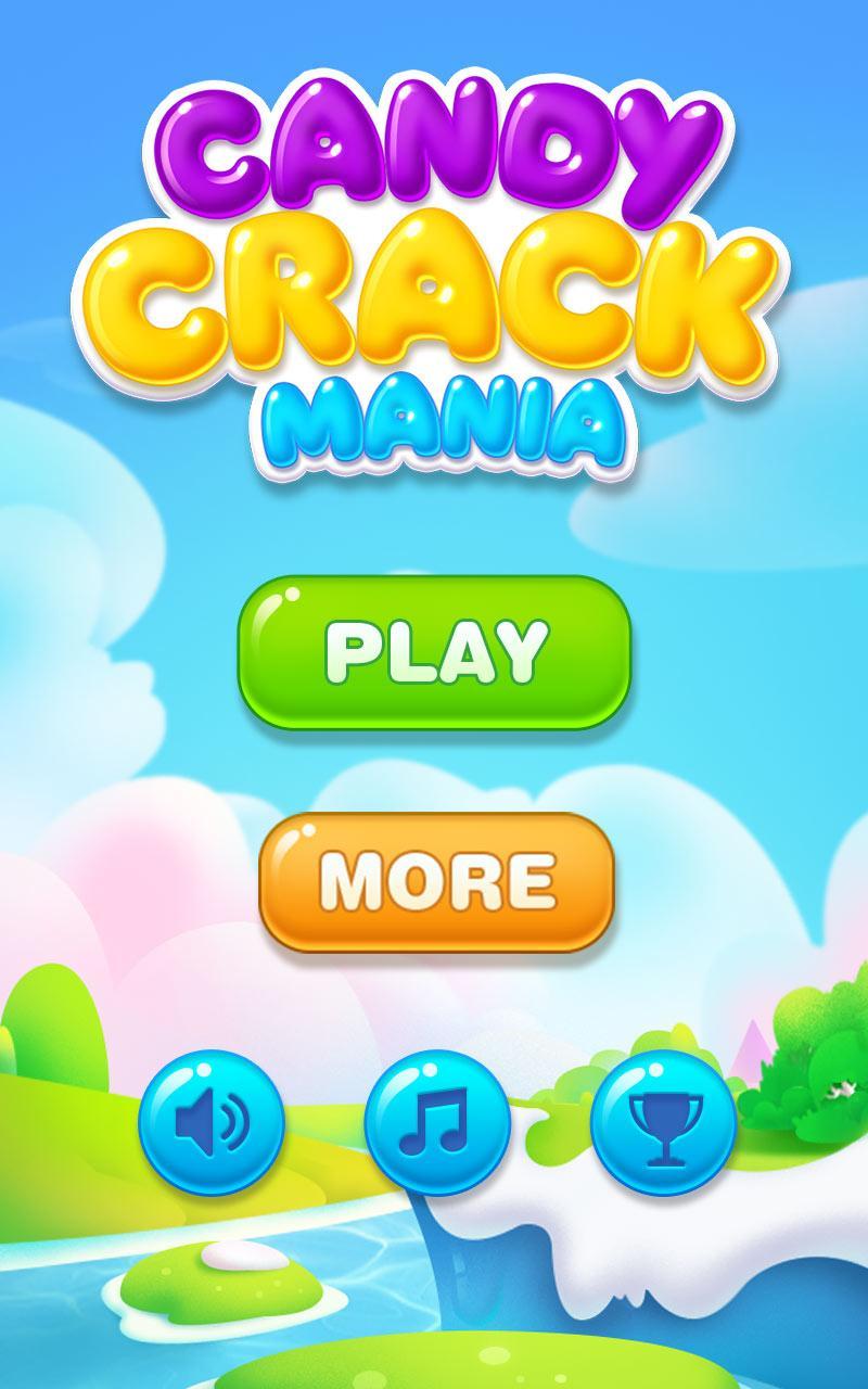Candy Crack Mania Game Screenshot