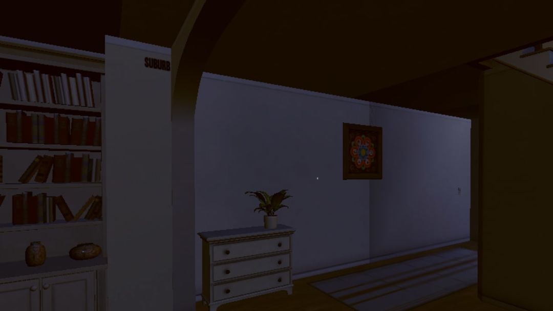 Screenshot of The yellow Horror baby game