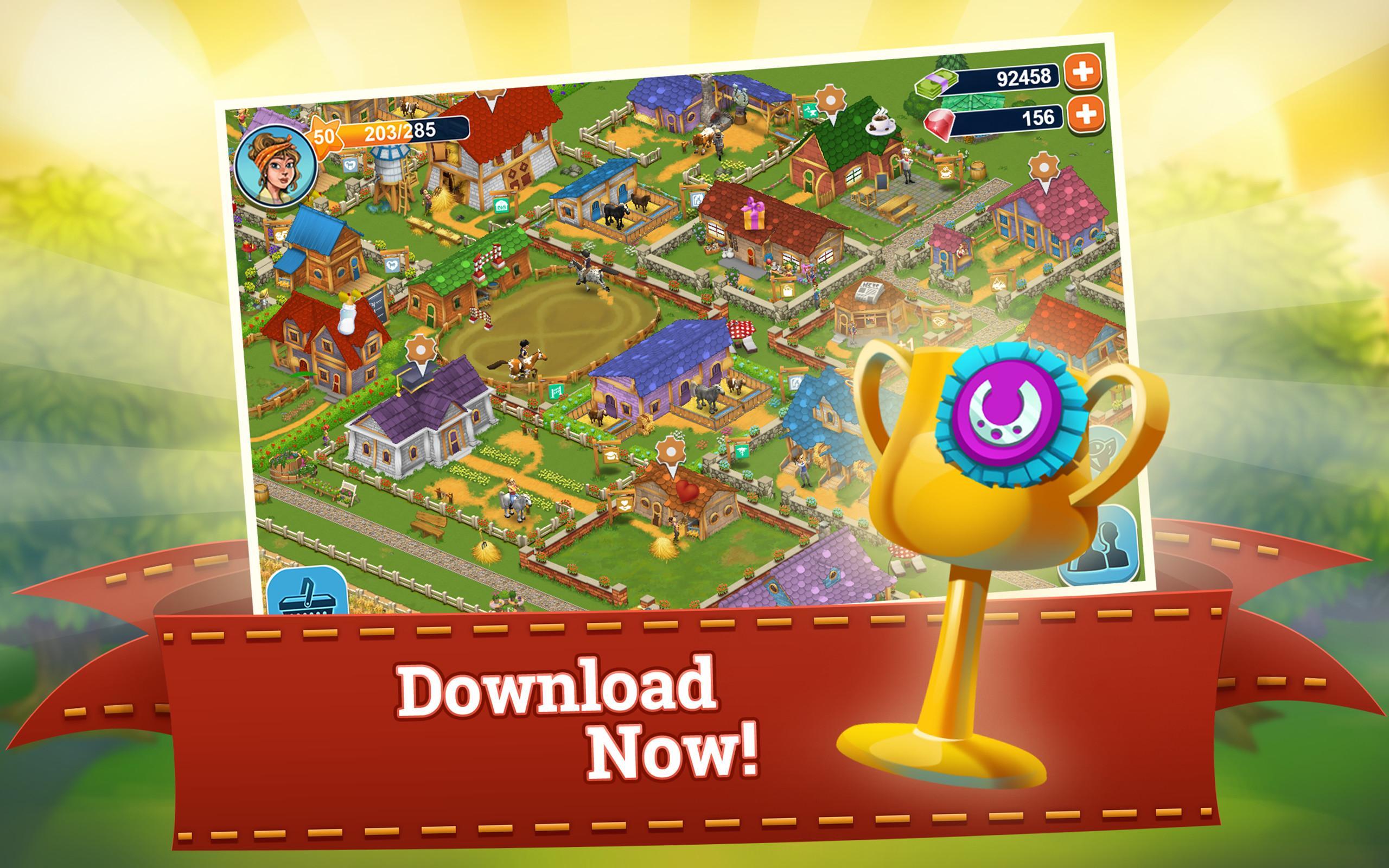 Horse Farm ภาพหน้าจอเกม