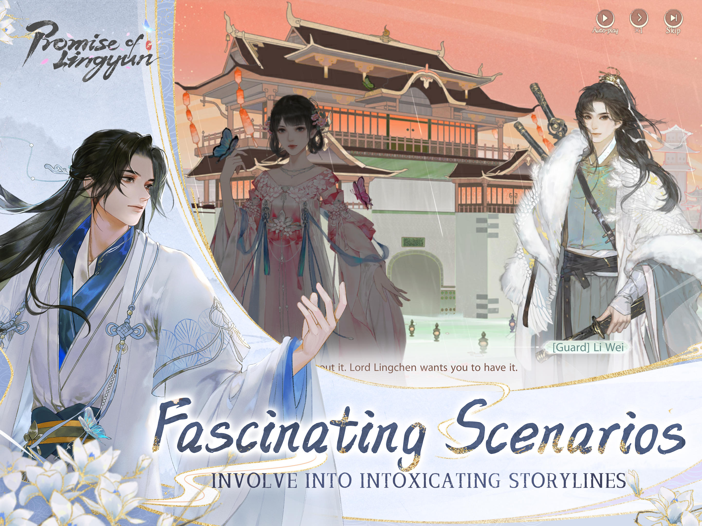 Promise of Lingyun ภาพหน้าจอเกม