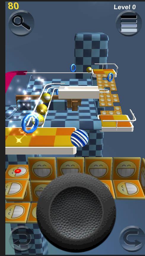 Captura de Tela do Jogo Ball Action 3D