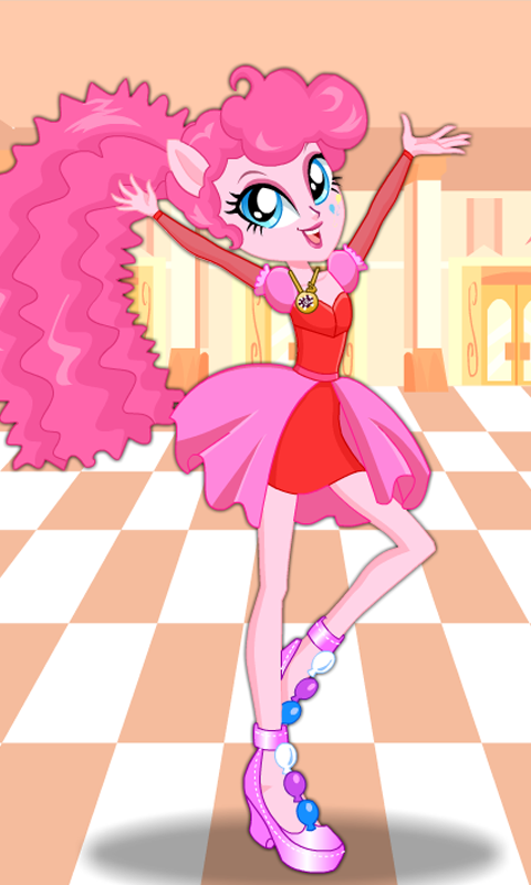 Dress Up Pinkie Pie Game Screenshot