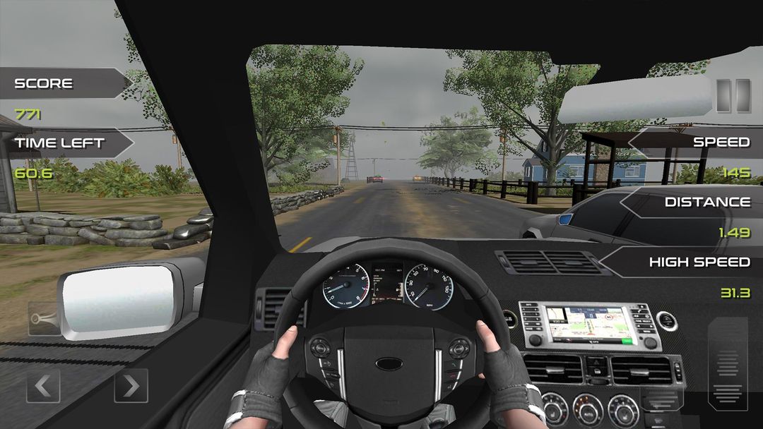 SUV Traffic Driving screenshot game