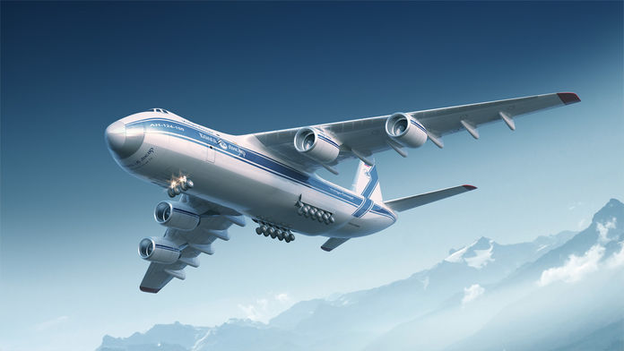 Screenshot of Flying Experience (Airliner Antonov Edition) - Learn and Become Airplane Pilot
