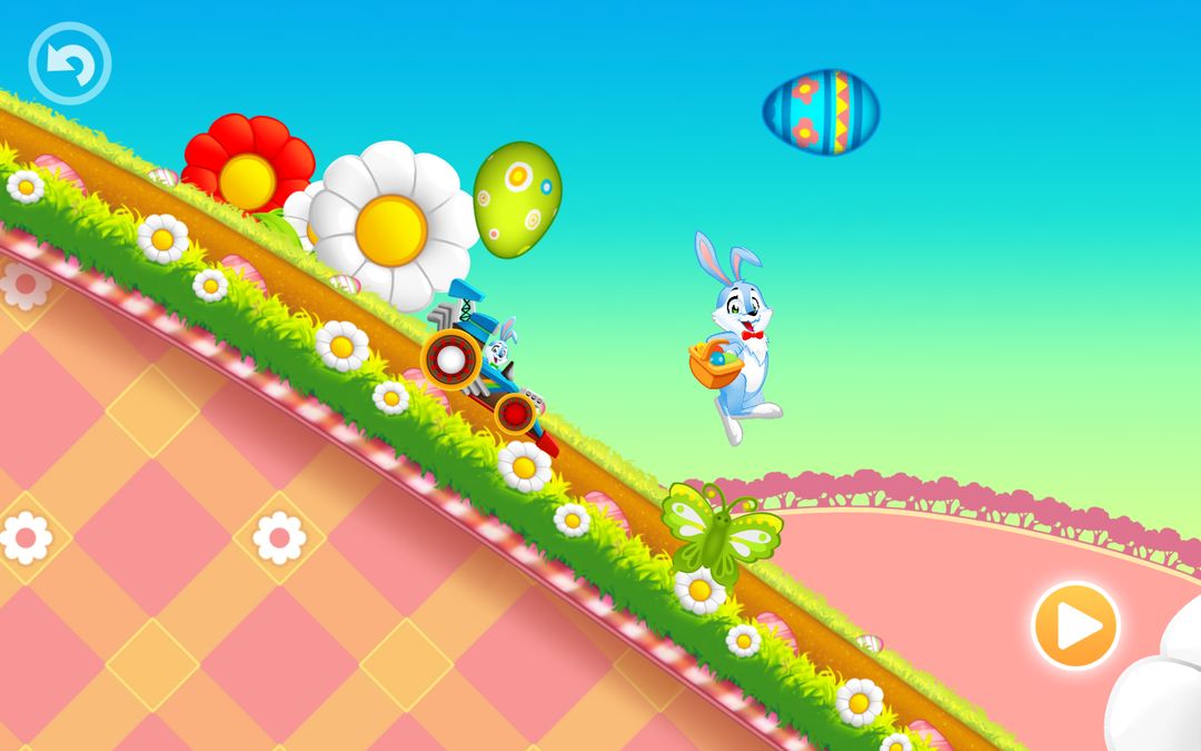 Happy Easter Bunny Racing screenshot game