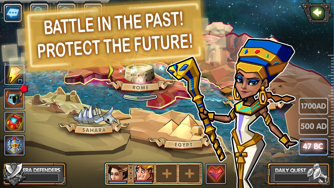 Time Quest: Heroes of History (Unreleased) Game Screenshot