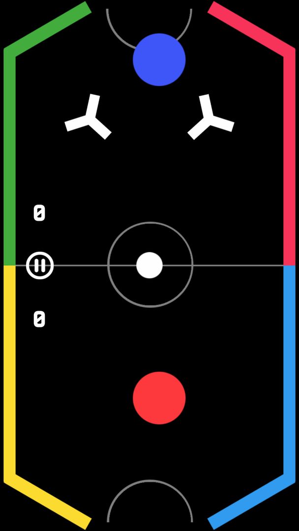 Air Hockey 2 player game 2024 screenshot game