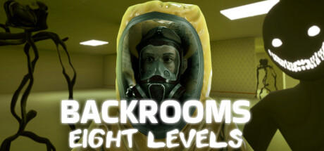 Banner of Backrooms: oito níveis 