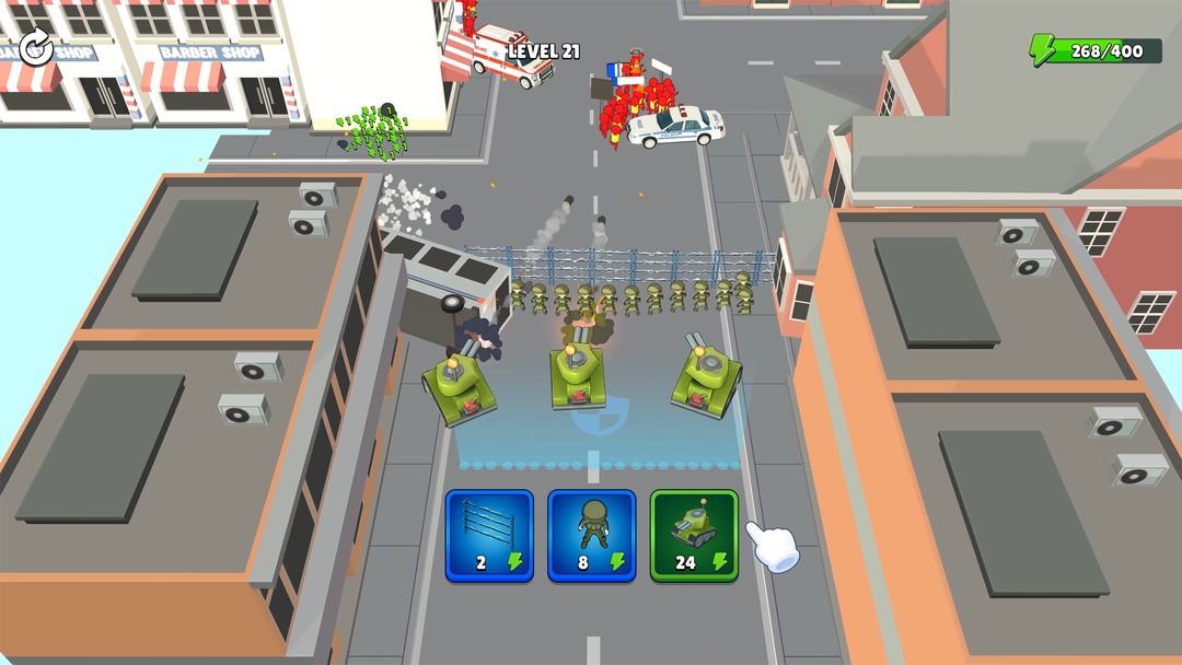 City Defense - 경찰게임 게임 스크린 샷