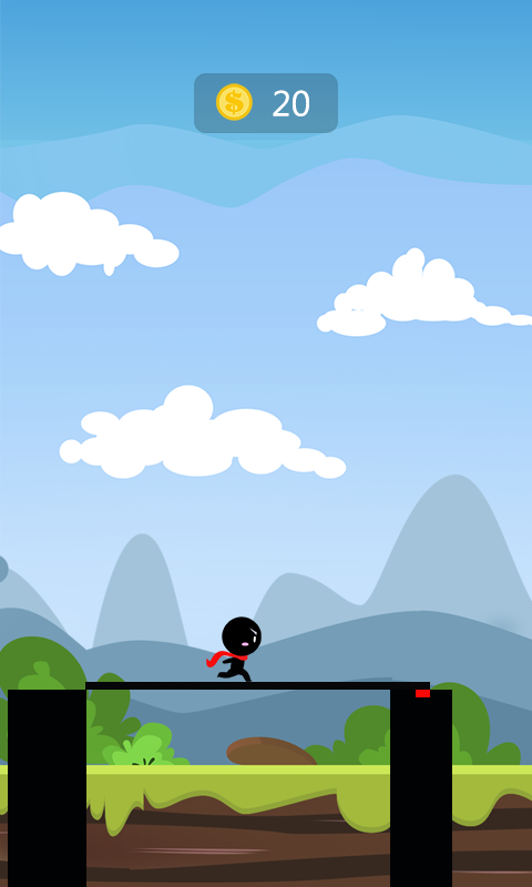 Screenshot of Stick Ninja Hero