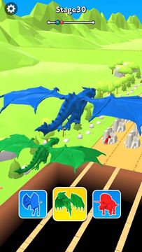 Dino Ninja Race Game Screenshot