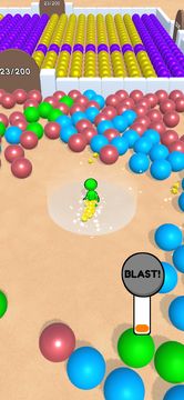 Arcade Ball Blast Game Screenshot